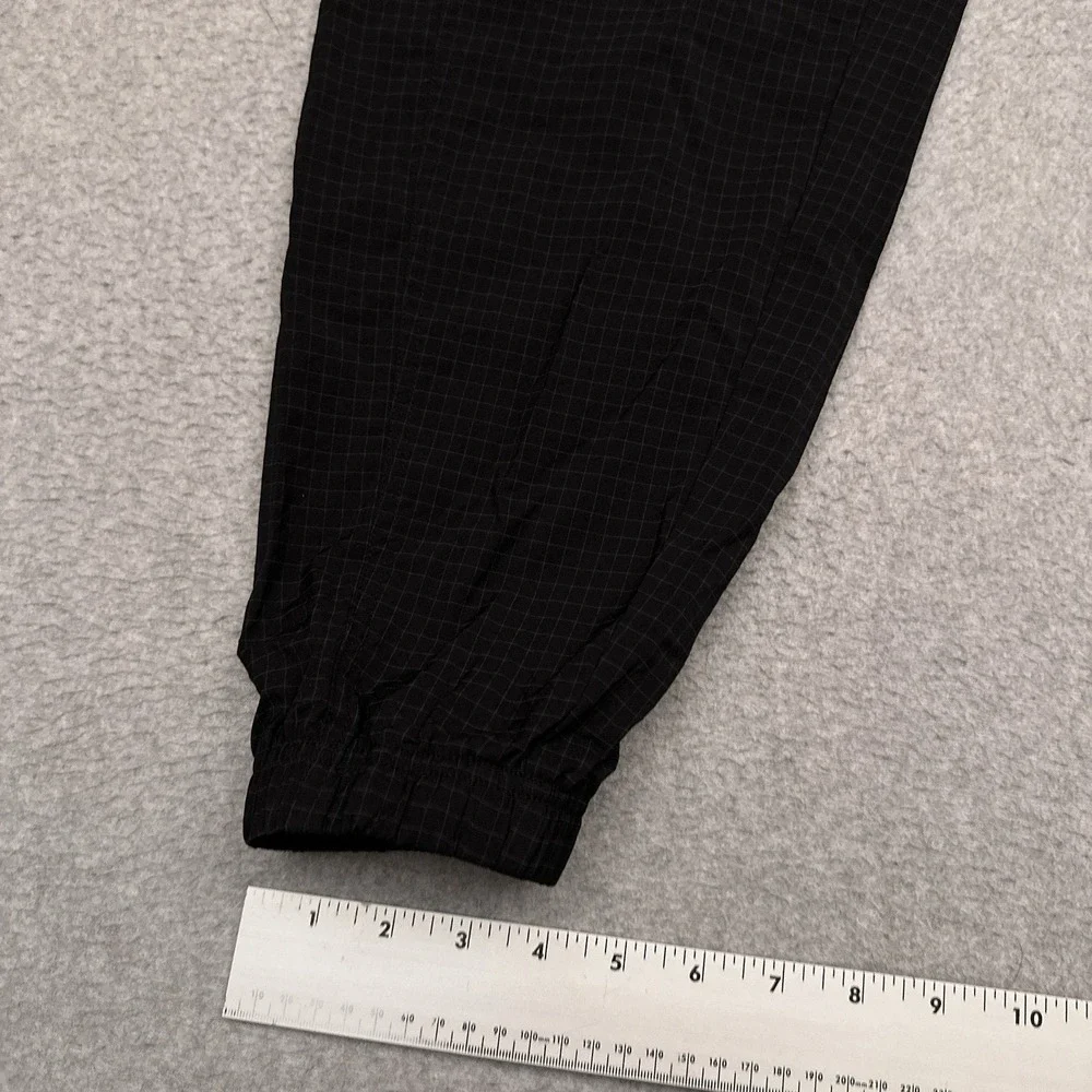 Fabletics Ripstop Cargo Joggers Womens Medium Black Windowpane Check Lightweight - Picture 6 of 8